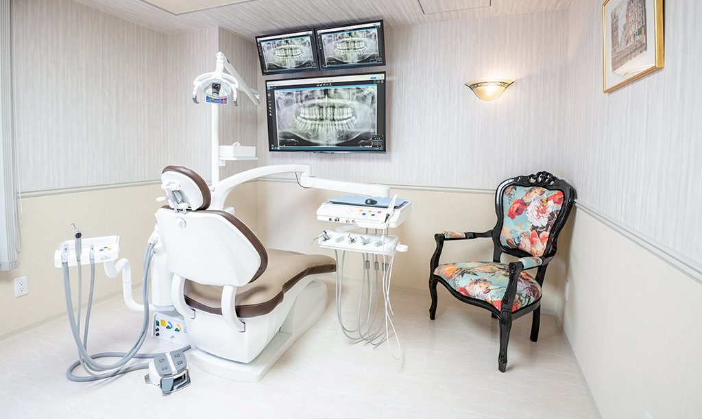 全診療室完全個室でゆったり通いやすいクリニック